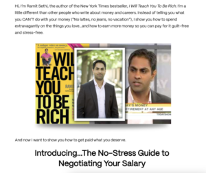 Read more about the article Ramit Sethi – The No-Stress Guide To Salary Negotiation