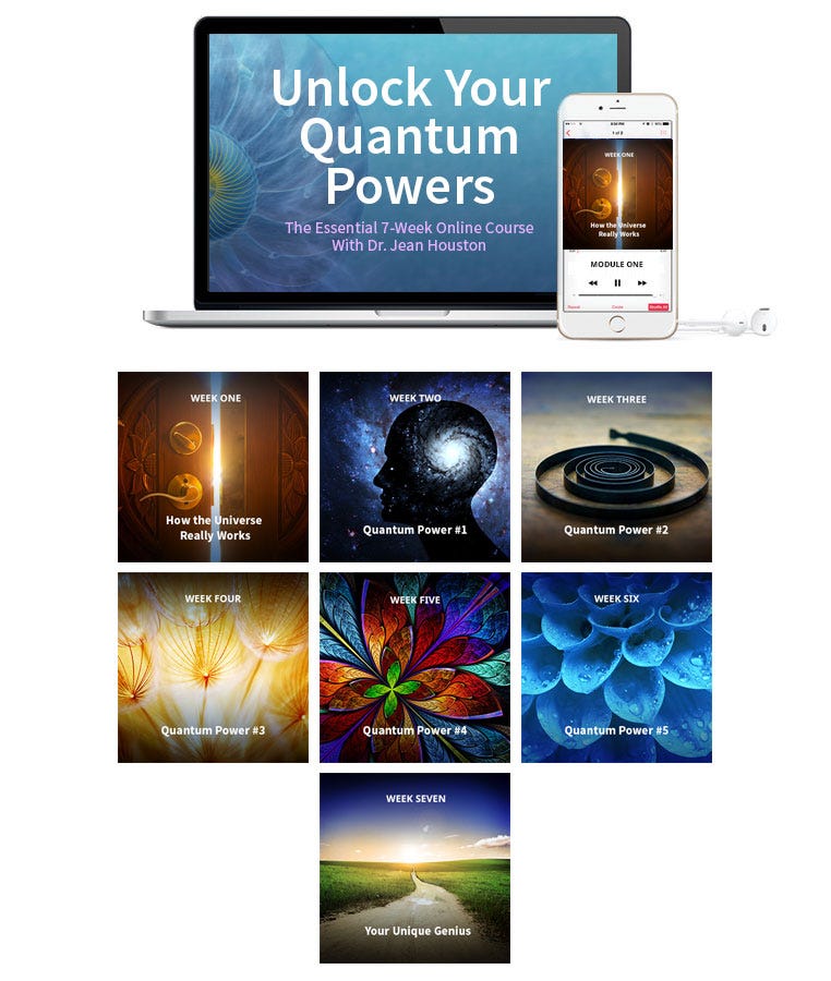 Read more about the article Jean Houston – Unlock Your Quantum Powers