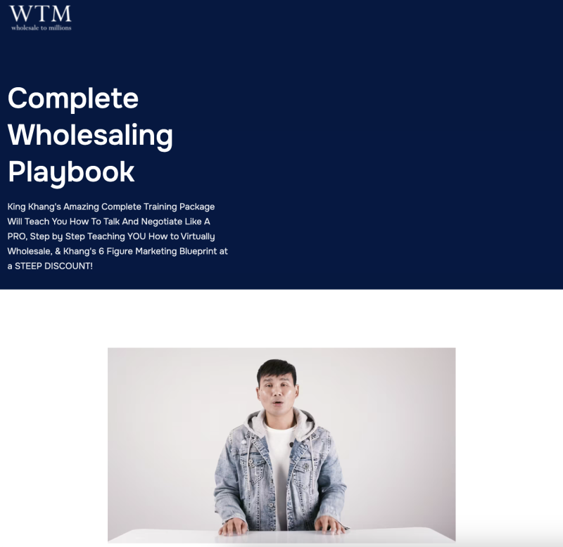 You are currently viewing King Khang – Complete Wholesaling Playbook