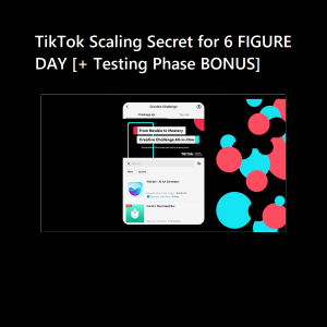 You are currently viewing TikTok Scaling Secret for 6 FIGURE DAY [+ Testing Phase BONUS]