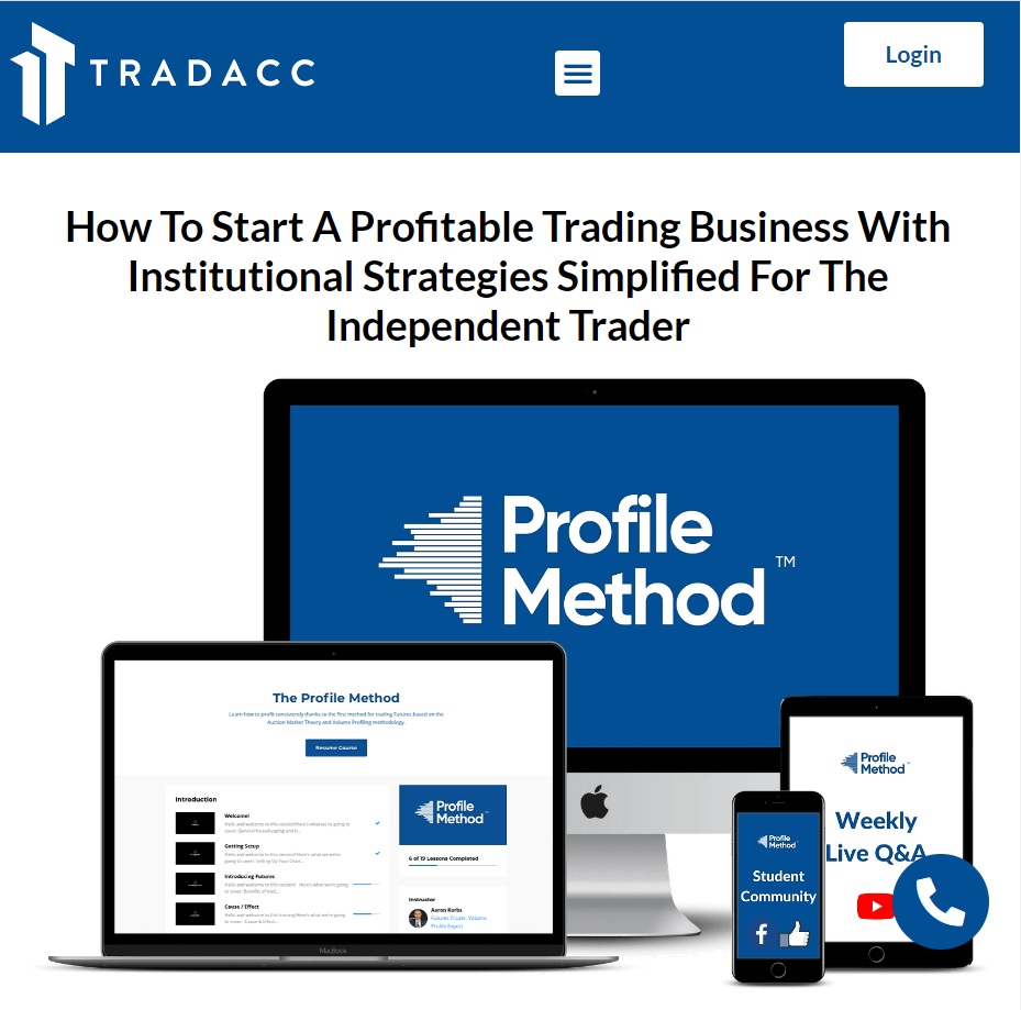 Read more about the article TradAcc â€“ The Volume Profile Formula + Rapid Setups Pack + Futures Masterclass