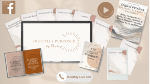 Read more about the article Bailey – Digitally Purposed-How to Build a Digital Product Business on Etsy