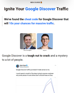 Jesse Cunningham & Tony Hill – Ignite Your Discover Traffic
