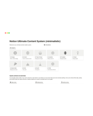 NotionWay – Notion Ultimate Content System (aesthetic) & (minimalistic)