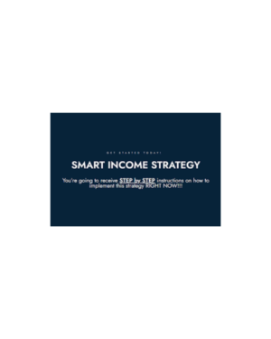 Anthony Verner – The Smart Income Strategy