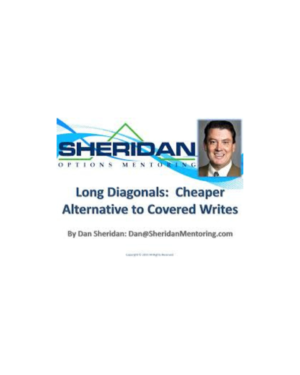 Dan Sheridan – The In The Money Long Diagonal Program