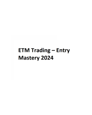 ETM Trading – Entry Mastery